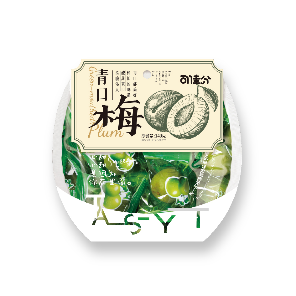 可佳分青口梅140g - 123零食铺
