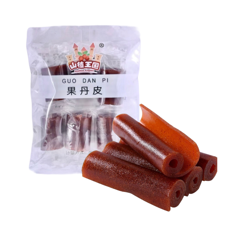 山楂王国果丹皮卷约80g - 123零食铺