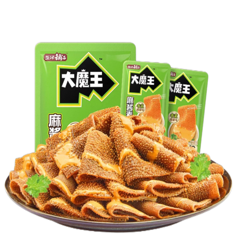 香香 盐津铺子大魔王魔芋素毛肚香菜麻酱味70g - 123零食铺